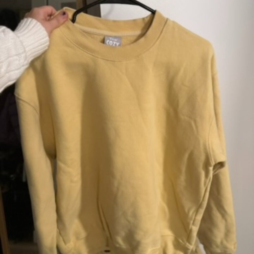 Aritzia TNA cozy sweatshirt and shorts sets